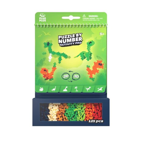 Plus-Plus Activity Pad - Dinosaurs Plus-Plus Activity Pad - Dinosaurs