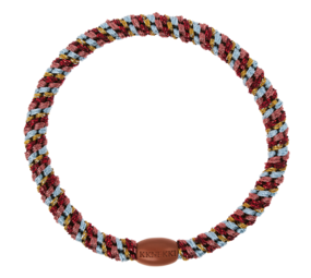 Kknekki Haarelastiekje Slim Bordeaux Curry