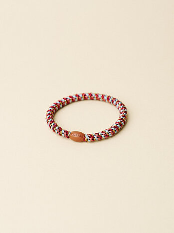Kknekki Haarelastiekje Slim Bordeaux Curry Kknekki Haarelastiekje Slim Bordeaux Curry