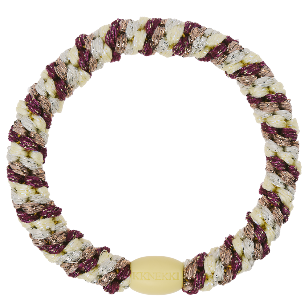 Kknekki Haarelastiekje Mix Grape Yellow