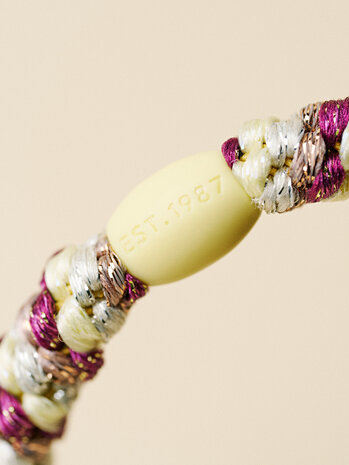 Kknekki Haarelastiekje Mix Grape Yellow
