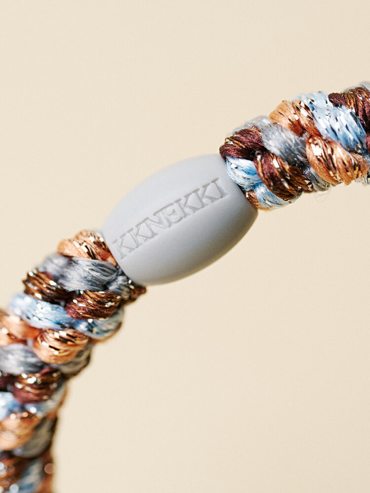 Kknekki Haarelastiekje Mix Rosegold Seablue Kknekki Haarelastiekje Mix Rosegold Seablue