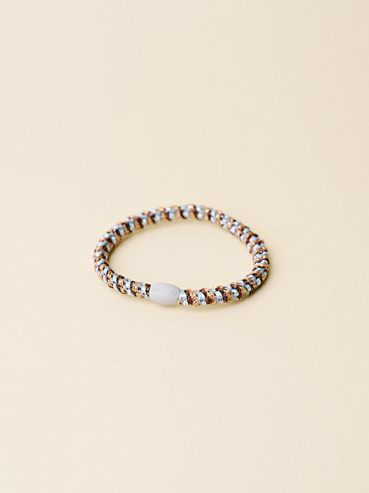 Kknekki Haarelastiekje Slim Mix Rosegold Seablue Kknekki Haarelastiekje Slim Mix Rosegold Seablue