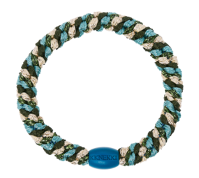 Kknekki Haarelastiekje Mix Army Teal
