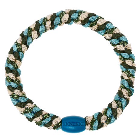 Kknekki Haarelastiekje Mix Army Teal