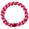 Kknekki Haarelastiekje Red-Bubblegum Stripe Kknekki Haarelastiekje Red-Bubblegum Stripe