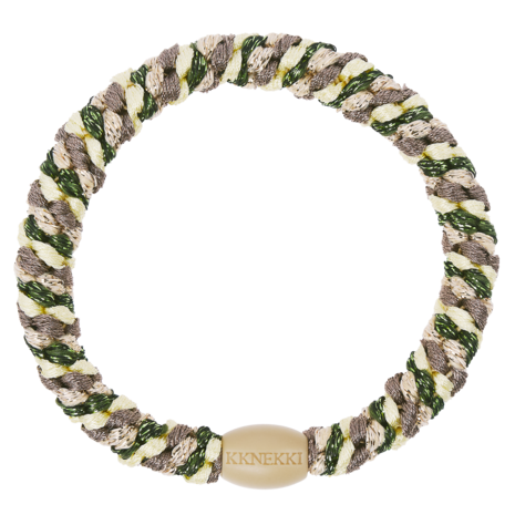 Kknekki Haarelastiekje Mix Army Yellow Kknekki Haarelastiekje Mix Army Yellow