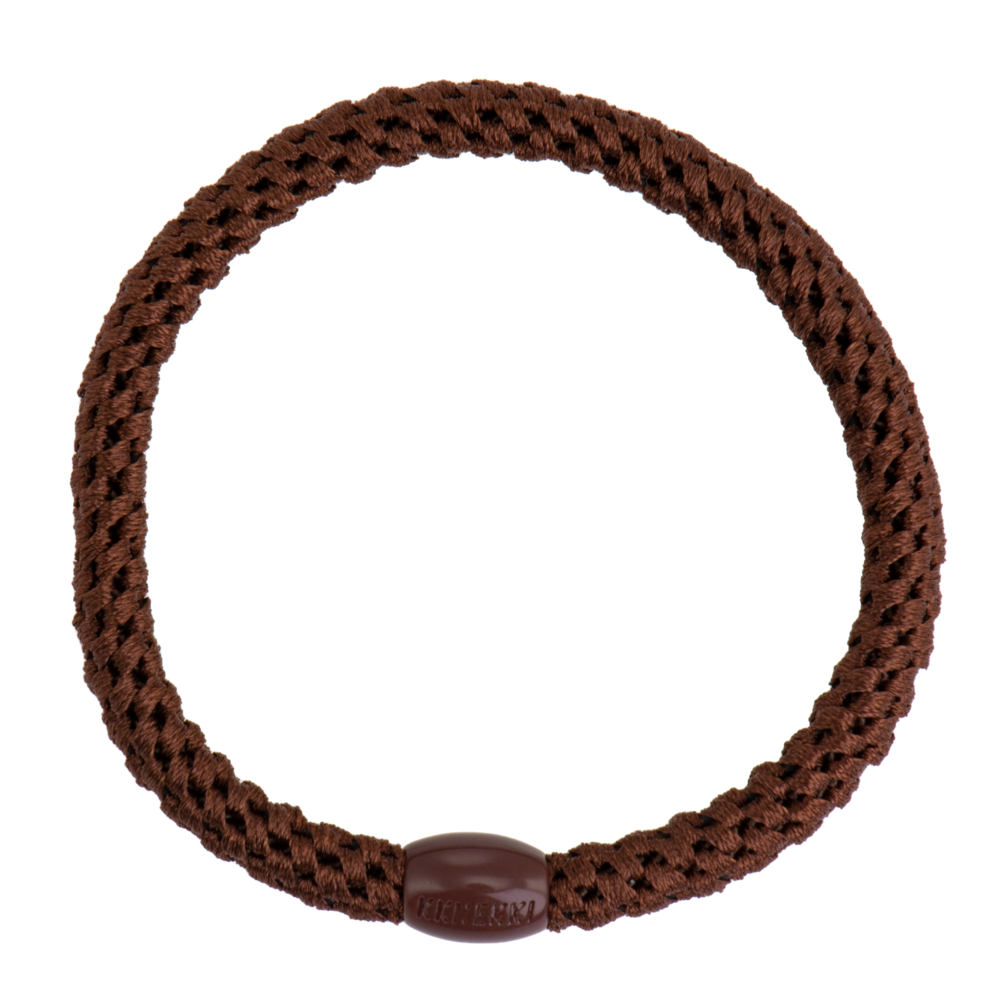 Kknekki Haarelastiekje Slim Mid Brown Kknekki Haarelastiekje Slim Mid Brown