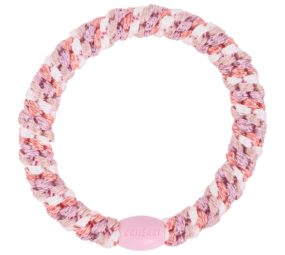 Kknekki Haarelastiekje Mix Dusty Rose Pink Glitter