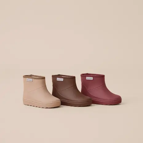 EnFant Regenlaarsjes Thermo Boots Short Pine Bark EnFant Regenlaarsjes Thermo Boots Short Pine Bark