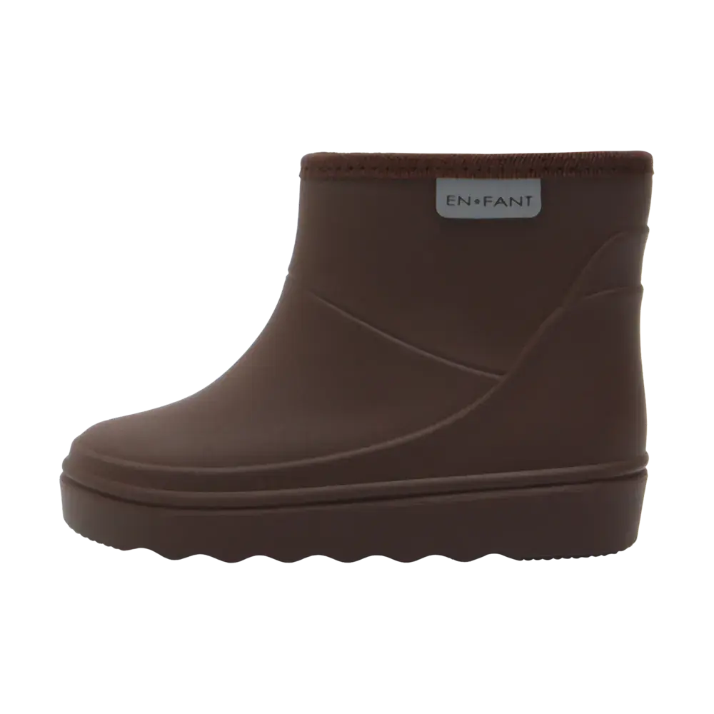 EnFant Regenlaarsjes Thermo Boots Short Coffee Bean EnFant Regenlaarsjes Thermo Boots Short Coffee Bean