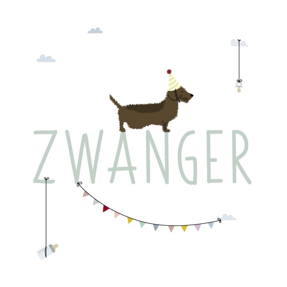 Mevrouw Emmer Wenskaart Zwanger Mevrouw Emmer Wenskaart Zwanger