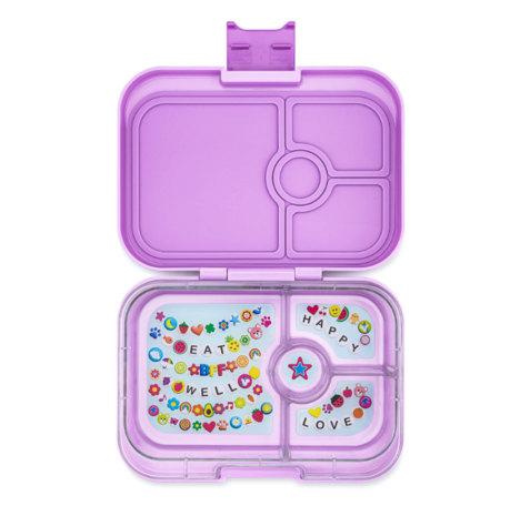 Yumbox Panino broodtrommel 4 vakken Ami Purple Friendship