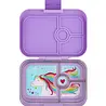 Yumbox Panino broodtrommel 4 vakken Lavendel paars Unicorn Tray Yumbox Panino broodtrommel 4 vakken Lavendel paars Unicorn Tray