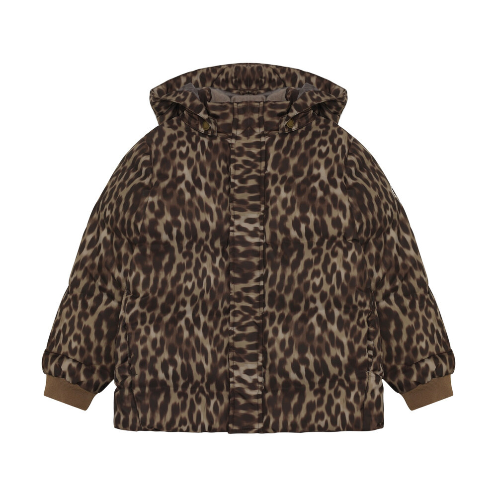 EnFant Winterjas Quilt Jacket Pine Bark Print EnFant Winterjas Quilt Jacket Pine Bark Print