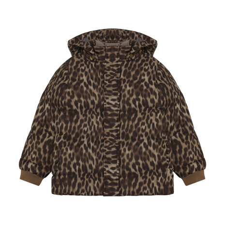 EnFant Winterjas Quilt Jacket Pine Bark Print EnFant Winterjas Quilt Jacket Pine Bark Print