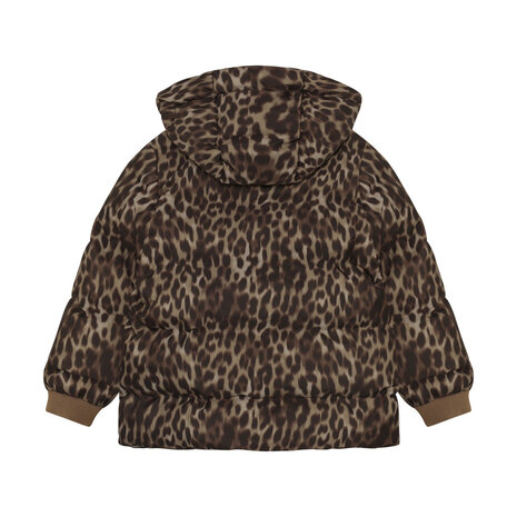 EnFant Winterjas Quilt Jacket Pine Bark Print EnFant Winterjas Quilt Jacket Pine Bark Print