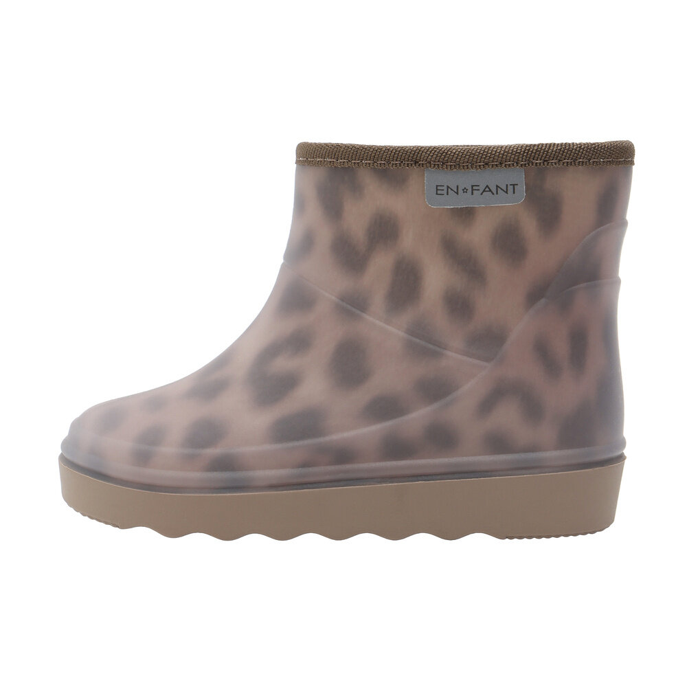 EnFant Regenlaarsjes Thermo Boots Short Print Pine Bark EnFant Regenlaarsjes Thermo Boots Short Print Pine Bark