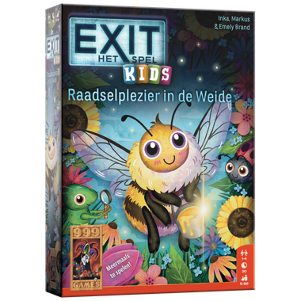 999 Games EXIT - Kids Raadselplezier in de weide 999 Games EXIT - Kids Raadselplezier in de weide