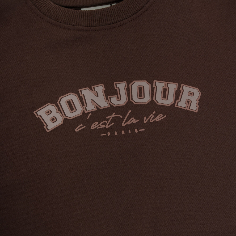 EnFant Sweatshirt Deep Mahogany
