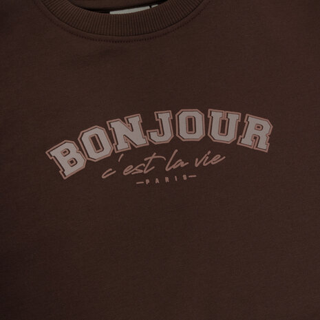 EnFant Sweatshirt Deep Mahogany