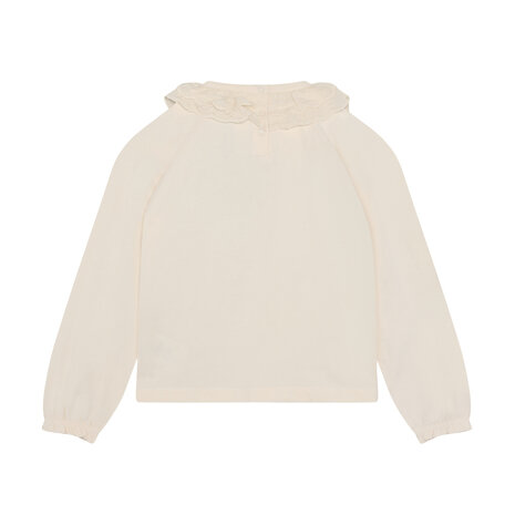 EnFant T-Shirt LS Collar Pearled Ivory