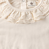 EnFant T-Shirt LS Collar Pearled Ivory EnFant T-Shirt LS Collar Pearled Ivory