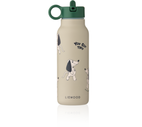 Liewood Drinkfles Falk 350 ml Dakota Dog Mist