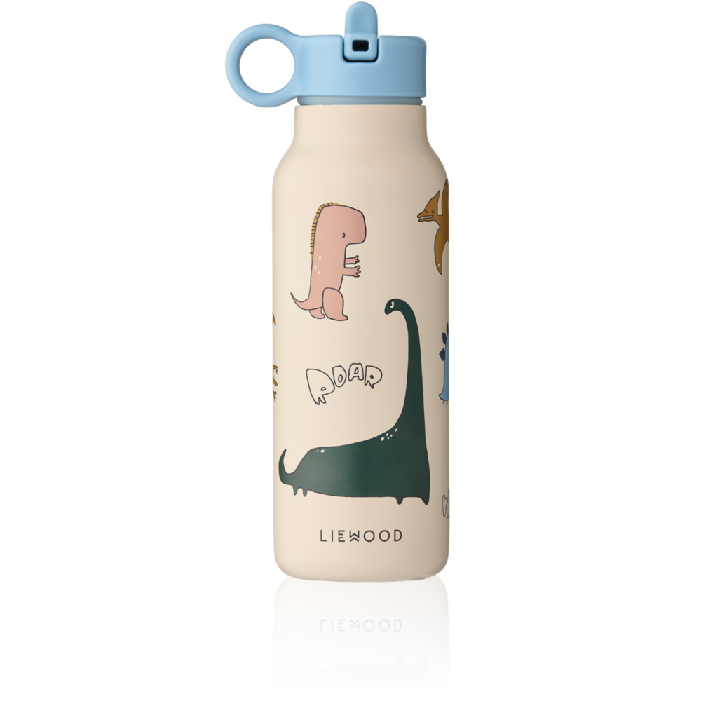 Liewood Drinkfles Falk 350 ml Dino Roar Sandy Liewood Drinkfles Falk 350 ml Dino Roar Sandy