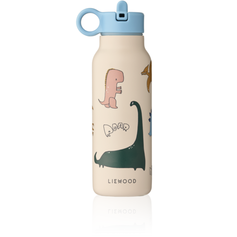 Liewood Drinkfles Falk 350 ml Dino Roar Sandy Liewood Drinkfles Falk 350 ml Dino Roar Sandy