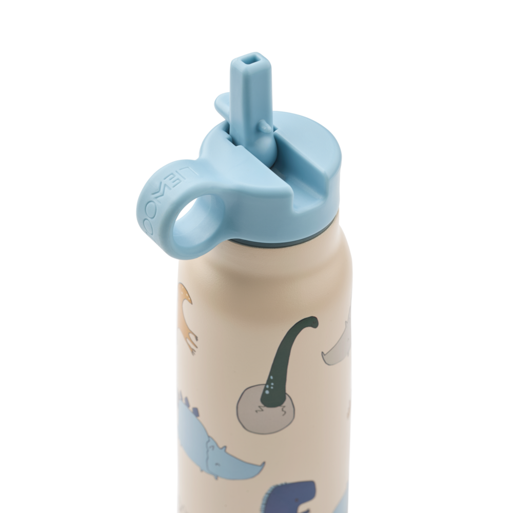 Liewood Drinkfles Falk 350 ml Dino Roar Sandy Liewood Drinkfles Falk 350 ml Dino Roar Sandy