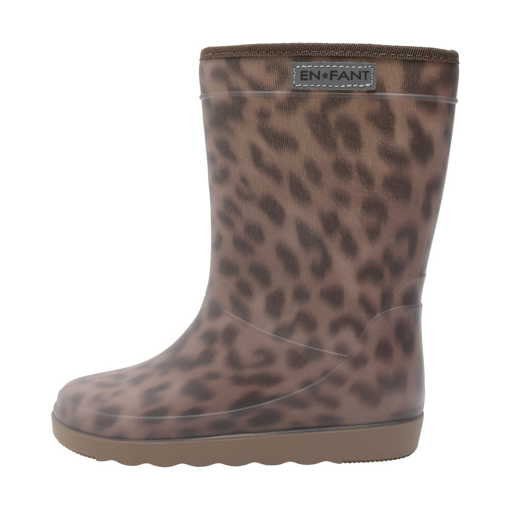 EnFant Regenlaarsjes Thermo Boots Print Pine Bark