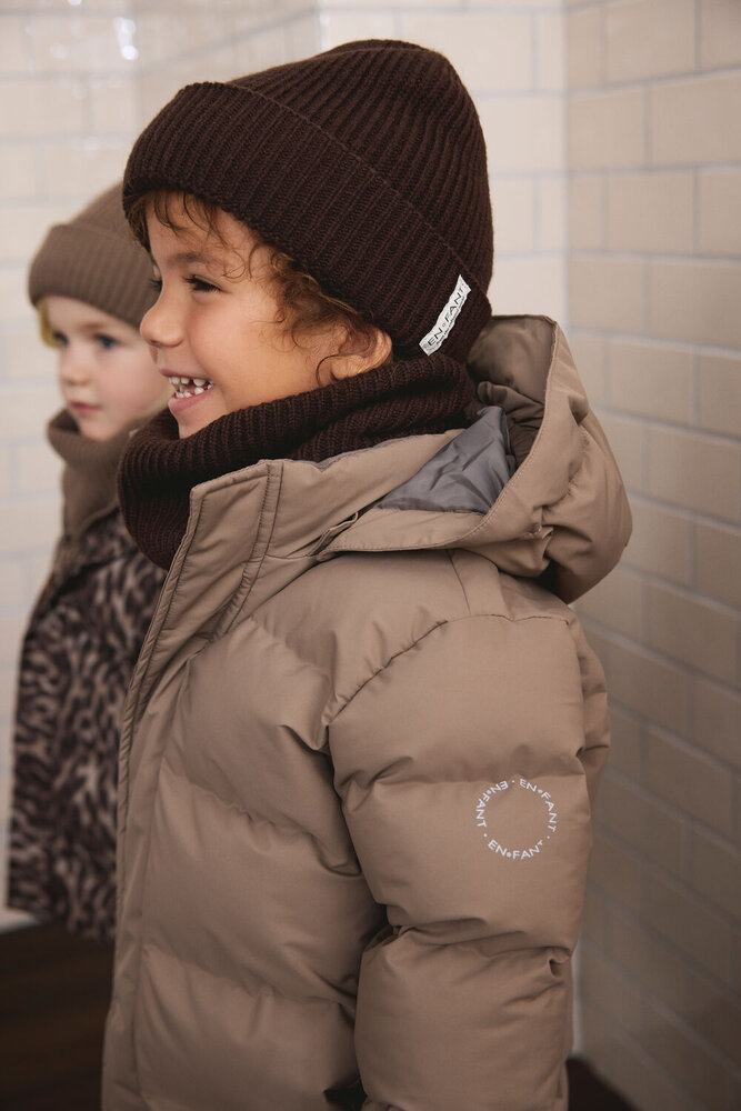 EnFant Winterjas Quilt Jacket Pine Bark