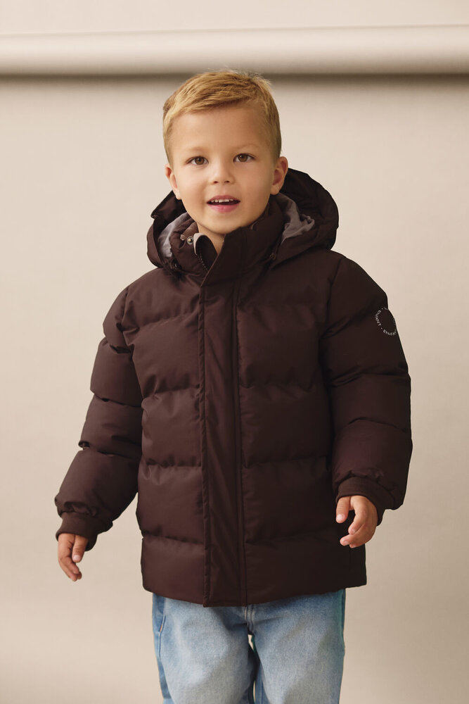 EnFant Winterjas Quilt Jacket Coffee Bean