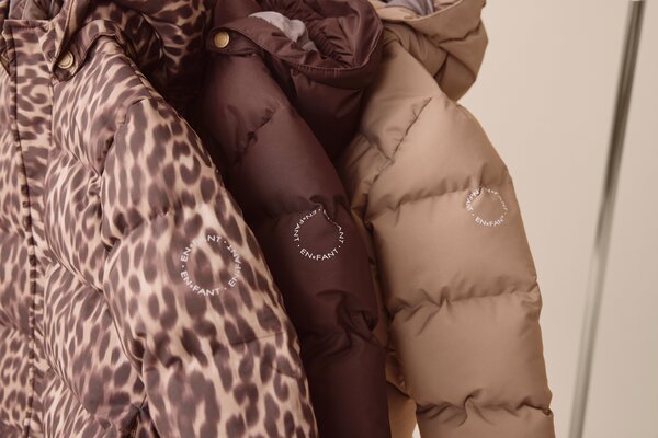 EnFant Winterjas Quilt Jacket Coffee Bean