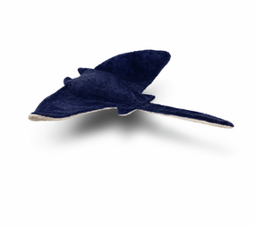 Senger Naturwelt Warmte Knuffel Manta Large - Blauw