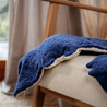 Senger Naturwelt Warmte Knuffel Manta Large - Blauw Senger Naturwelt Warmte Knuffel Manta Large - Blauw