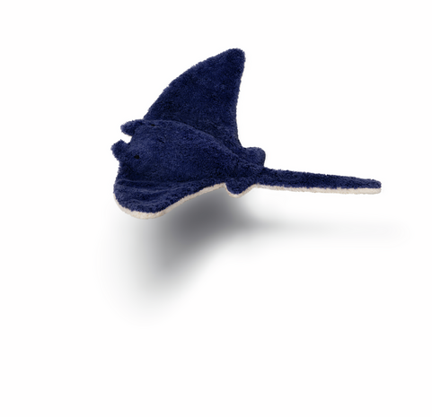 Senger Naturwelt Warmte Knuffel Manta Small - Blauw