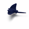 Senger Naturwelt Warmte Knuffel Manta Small - Blauw