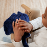 Senger Naturwelt Warmte Knuffel Manta Small - Blauw