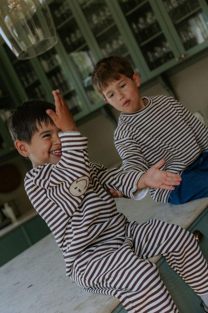 Fliink Alvin LS Stripe Sweatshirt Fliink Alvin LS Stripe Sweatshirt