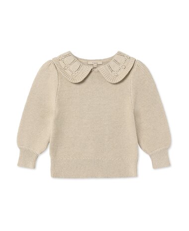Fliink Julie LS Knit Blouse Sandshell Fliink Julie LS Knit Blouse Sandshell