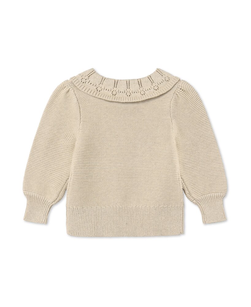 Fliink Julie LS Knit Blouse Sandshell Fliink Julie LS Knit Blouse Sandshell