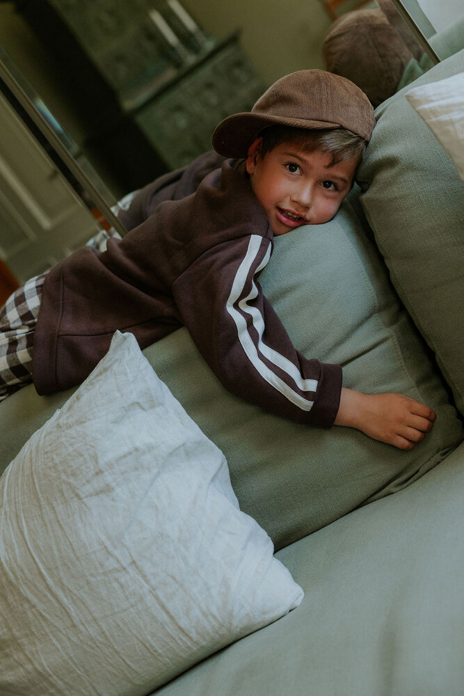 Fliink Alvin Autumn Cosy Sweatshirt Coffee Bean Fliink Alvin Autumn Cosy Sweatshirt Coffee Bean