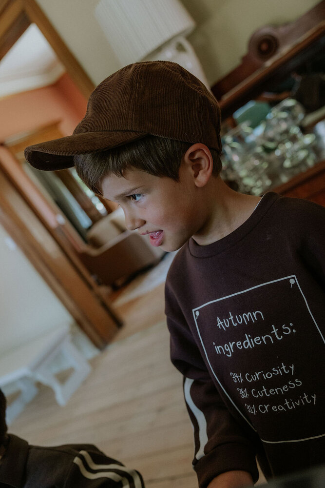 Fliink Alvin Autumn Cosy Sweatshirt Coffee Bean Fliink Alvin Autumn Cosy Sweatshirt Coffee Bean