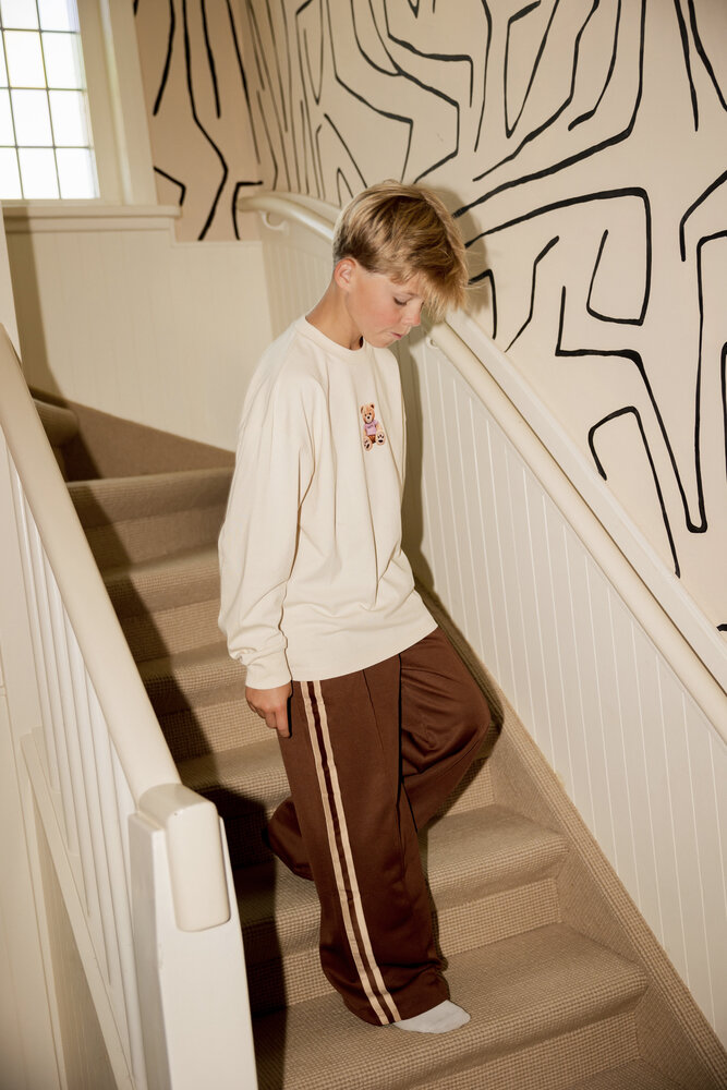 Salty Stitch Salty Track Pants - Brown