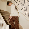 Salty Stitch Salty Track Pants - Brown
