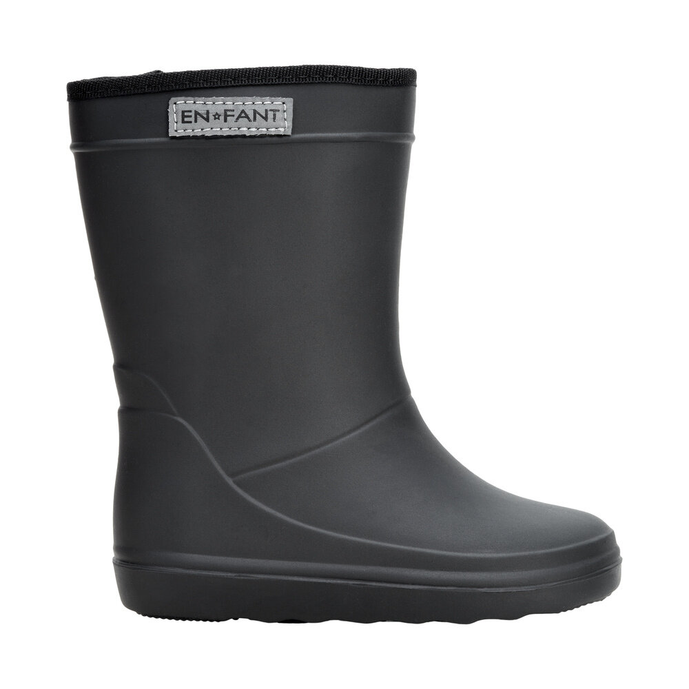 EnFant Regenlaarsjes Thermo Boots Black
