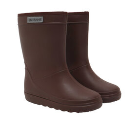 EnFant Regenlaarsjes Thermo Boots Coffee Bean