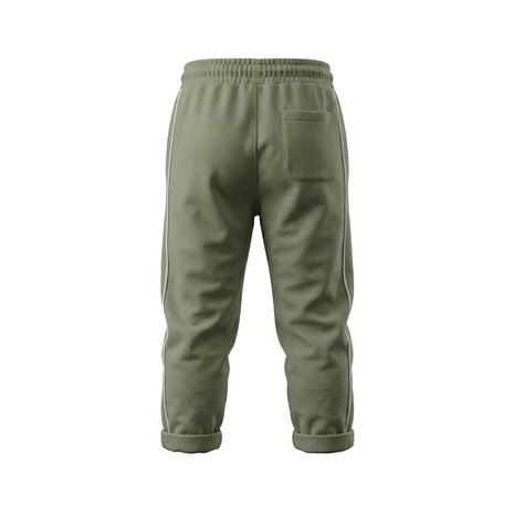 Your Wishes Solid Wide Jogger Olivine